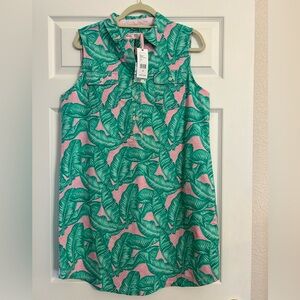 Vineyard Vines Banana Leaf Margo Shirt Dress